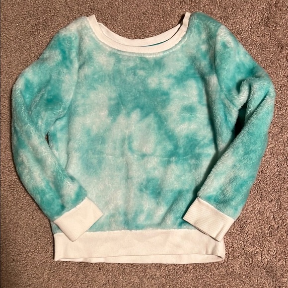 Cat & Jack Blue Tie-Dye Sweatshirt - Picture 1 of 3